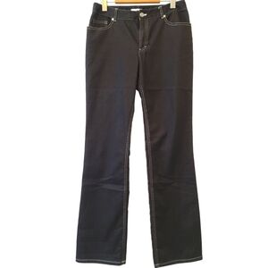 BNWOT Tahari chambray straight leg jeans